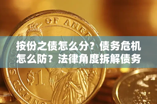 济南按份之债怎么分？债务危机怎么防？法律角度拆解债务分配与风险自保指南