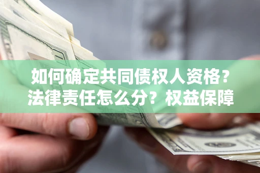 济南如何确定共同债权人资格？法律责任怎么分？权益保障技巧揭秘！