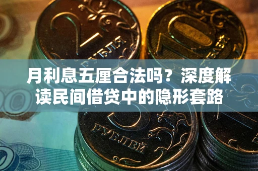 济南月利息五厘合法吗？深度解读民间借贷中的隐形套路