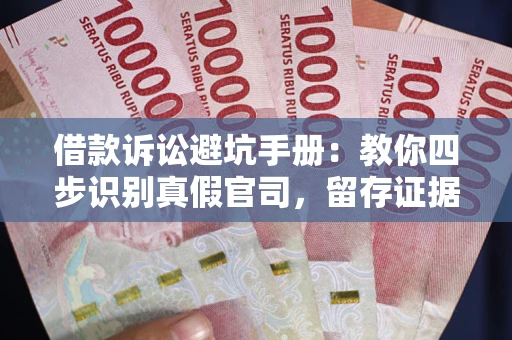 济南借款诉讼避坑手册：教你四步识别真假官司，留存证据不踩雷